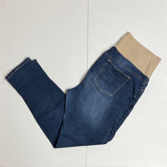 Three Seasons Maternity Bootcut Jeans XL - Picture 1 of 3